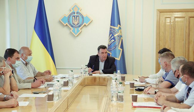 Секретар РНБО України О. Данілов провів зустріч з керівниками дипломатичних представництв держав-членів групи G7, акредитованих в Україні