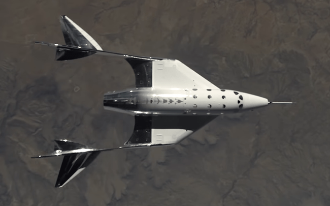 Космический корабль Virgin Galactic SpaceShipTwo успешно завершил второй тестовый полёт