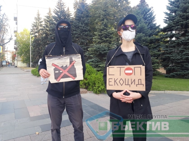 “Я готовий голодувати”: У Харкові відбувся протест проти коксохіму