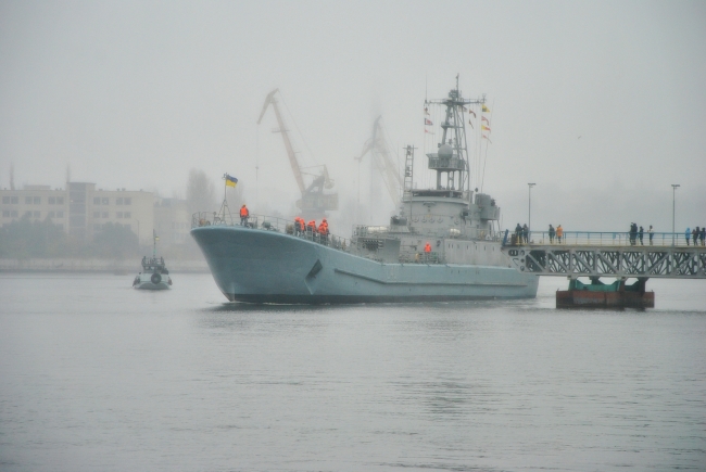Укроборонпром закінчив ремонт середнього десантного корабля ВМС ЗСУ Юрій Олефіренко (ФОТО)