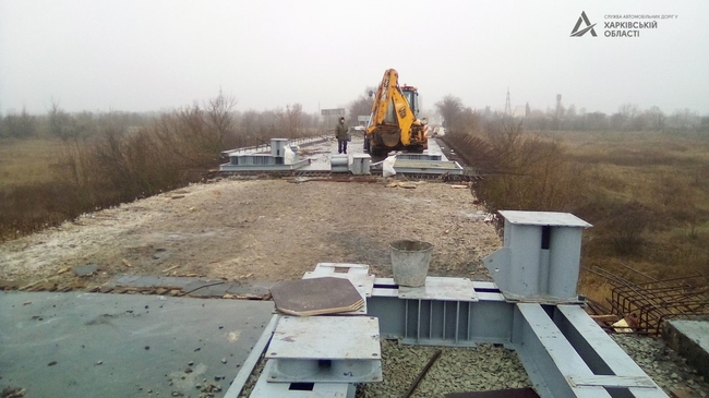 В Харьковской области ремонтируют мост. Проезд закрыт (схема объезда)