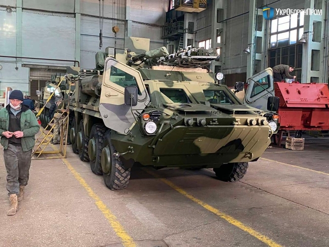 ХКБМ готує першу партію бронетранспортерів БТР-4 для Морської піхоти (ФОТО)