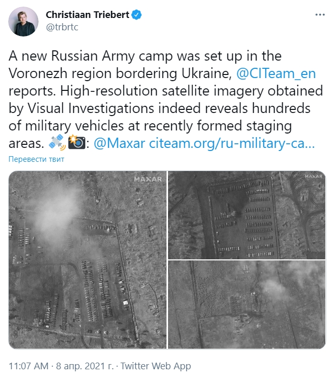 Российские войска стали лагерем недалеко от границы с Харьковской областью – расследование