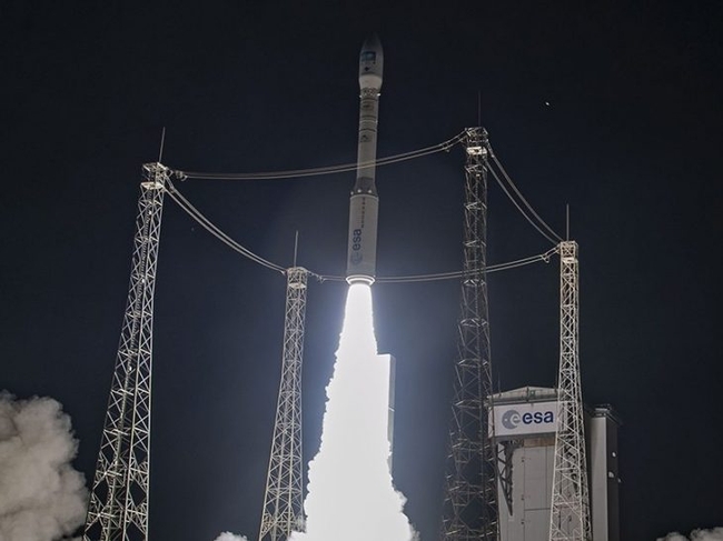 Відбувся 16-й успішний пуск ракети-носія легкого класу Vega з українським двигуном