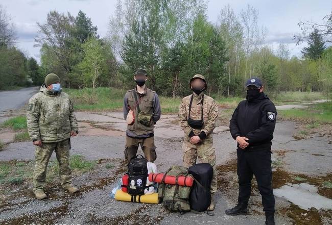 За незаконне проникнення до зони ЧАЕС затримали 2-ох жителів Полтавщини
