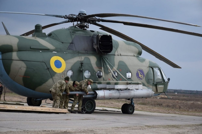 Гелікоптери Збройних сил України модернізують для використання ракет “повітря-повітря”