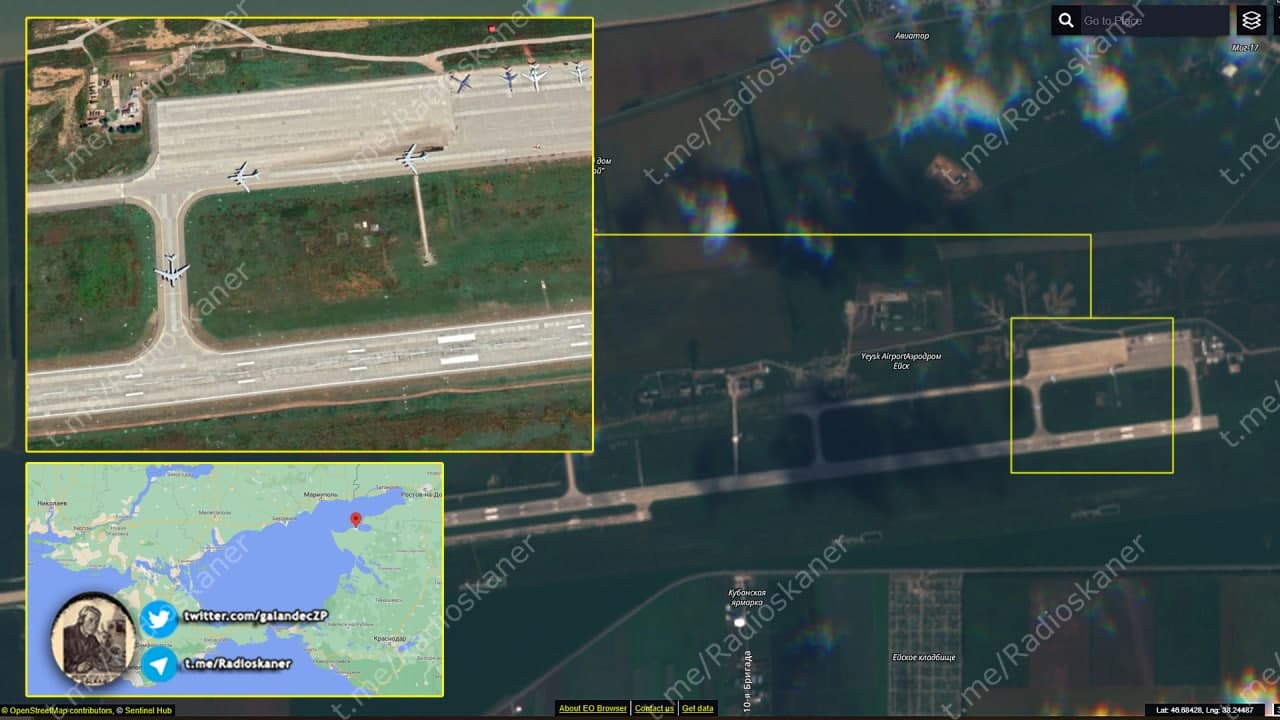 РФ перебросила к границе Украины противолодочные самолеты Ту-142: подробности