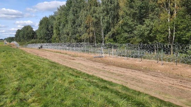 Польща спорудила 50 км паркану на кордоні з Білоруссю