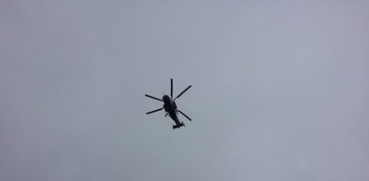 В РФ охотники обстреляли военный вертолет