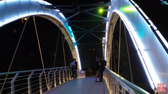 Новый мост через Клочковский спуск (ВИДЕО)