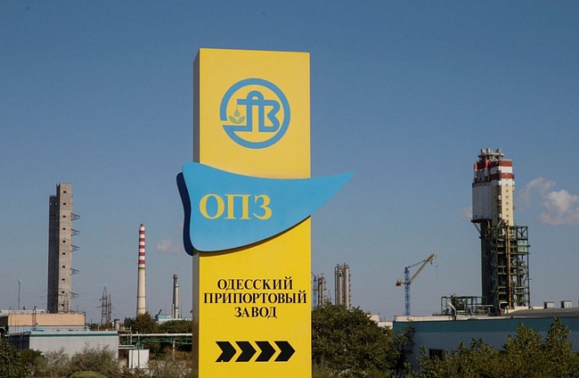 Зупинився Одеський припортовий завод