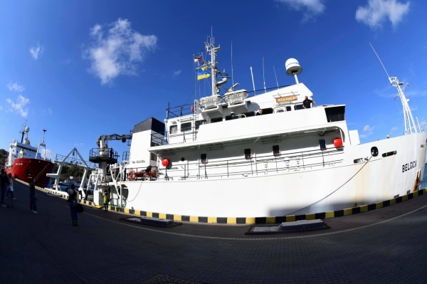 Науково-дослідне судно «Бельгіка» прибуло до України