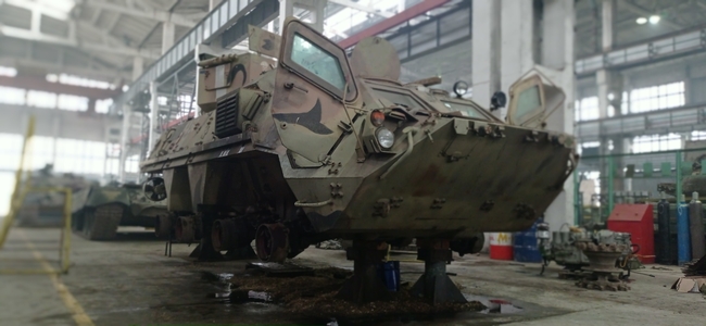 Харківський бронетанковий завод готується до ремонту БТР-4Е