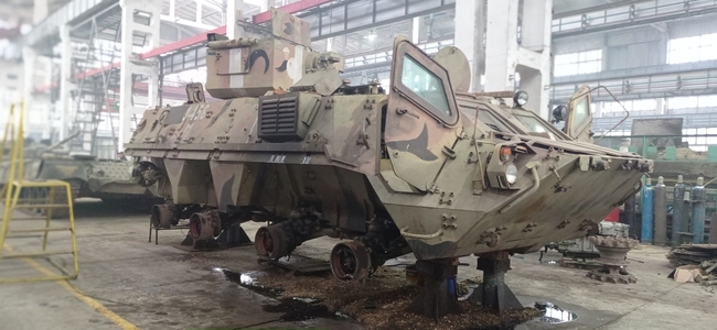 Харківський бронетанковий завод готується до ремонту БТР-4Е