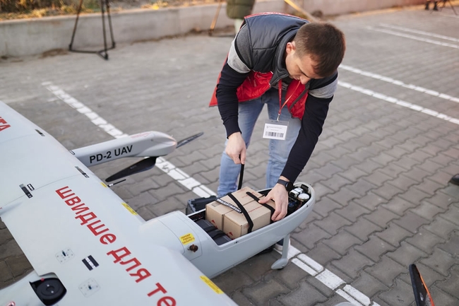 “Нова Пошта” почне доставляти відправлення дронами вже до кінця року