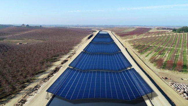 Калифорнийский проект Nexus с бюджетом 20 млн долларов накроет водные каналы солнечными панелями