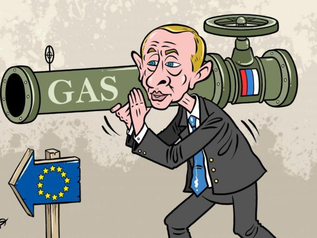 россия начинает газовый шантаж Европы из-за нежелания стран платить за газ в рублях