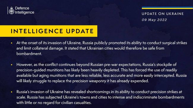 Свежие данные Британской разведки о ситуации в Украине.
