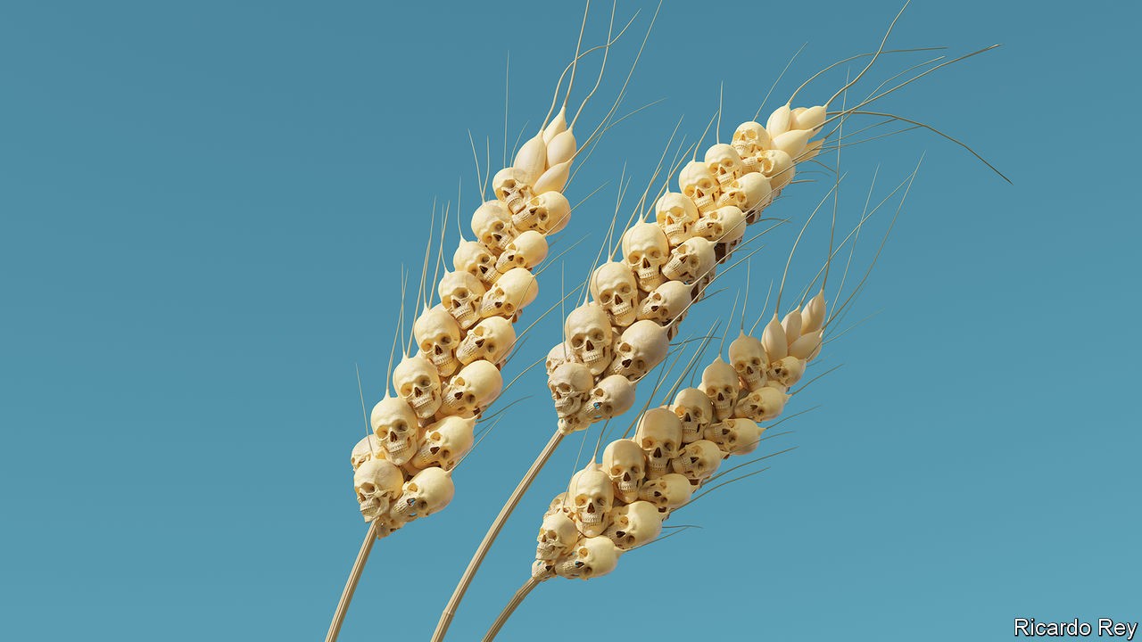 Обложка The Economist на фоне «приближающейся продовольственной катастрофы» (ФОТО)