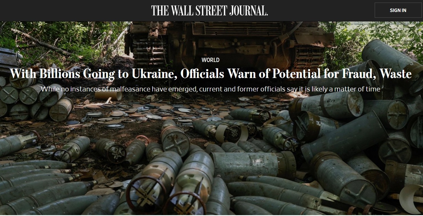 Американские сенаторы и чиновники предупреждают, что многомиллиардная помощь Украине может разворовываться