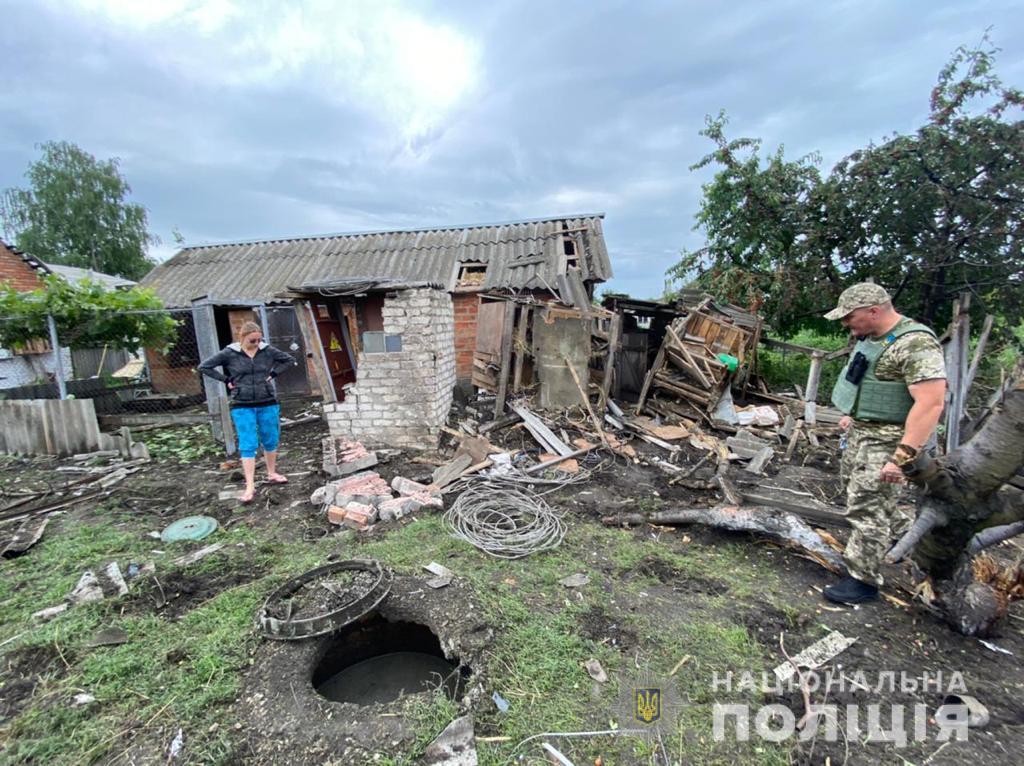 За минувшие сутки оккупанты разрушили более 50 домов на Харьковщине