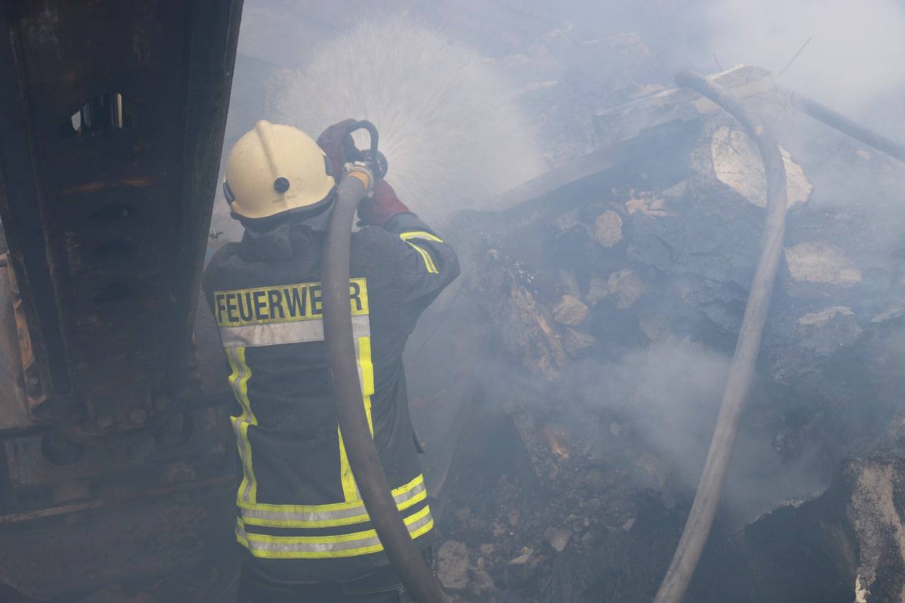 Утренний прилет в Харьков: разрушено производственно-складское здание (ФОТО)