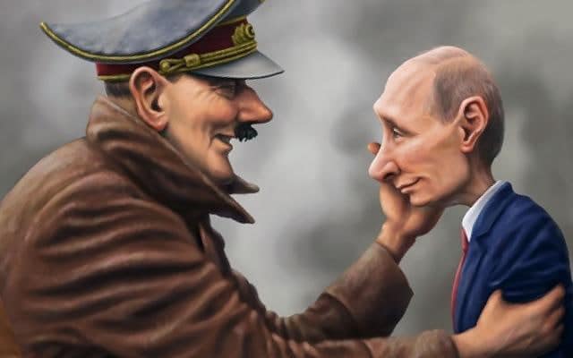 Путін рухається шляхом Гітлера