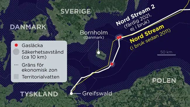 Трубы «Северного потока» взорвали, – сейсмолог Шведской национальной сети Бьорн Лунд