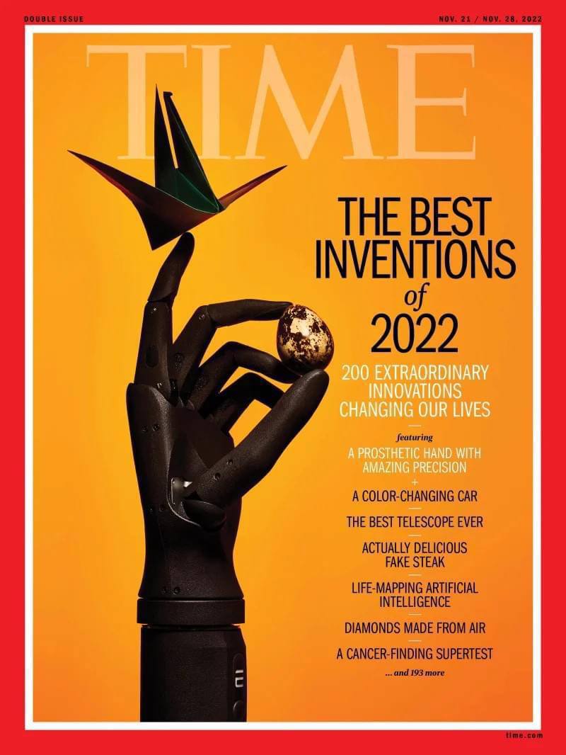 В рейтинг лучших изобретений 2022 года по версии Time вошла украинская разработка