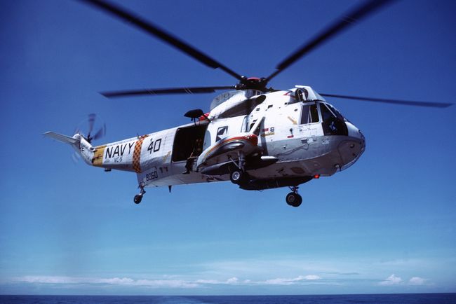 ВСУ провели учения на британских вертолетах Sea King