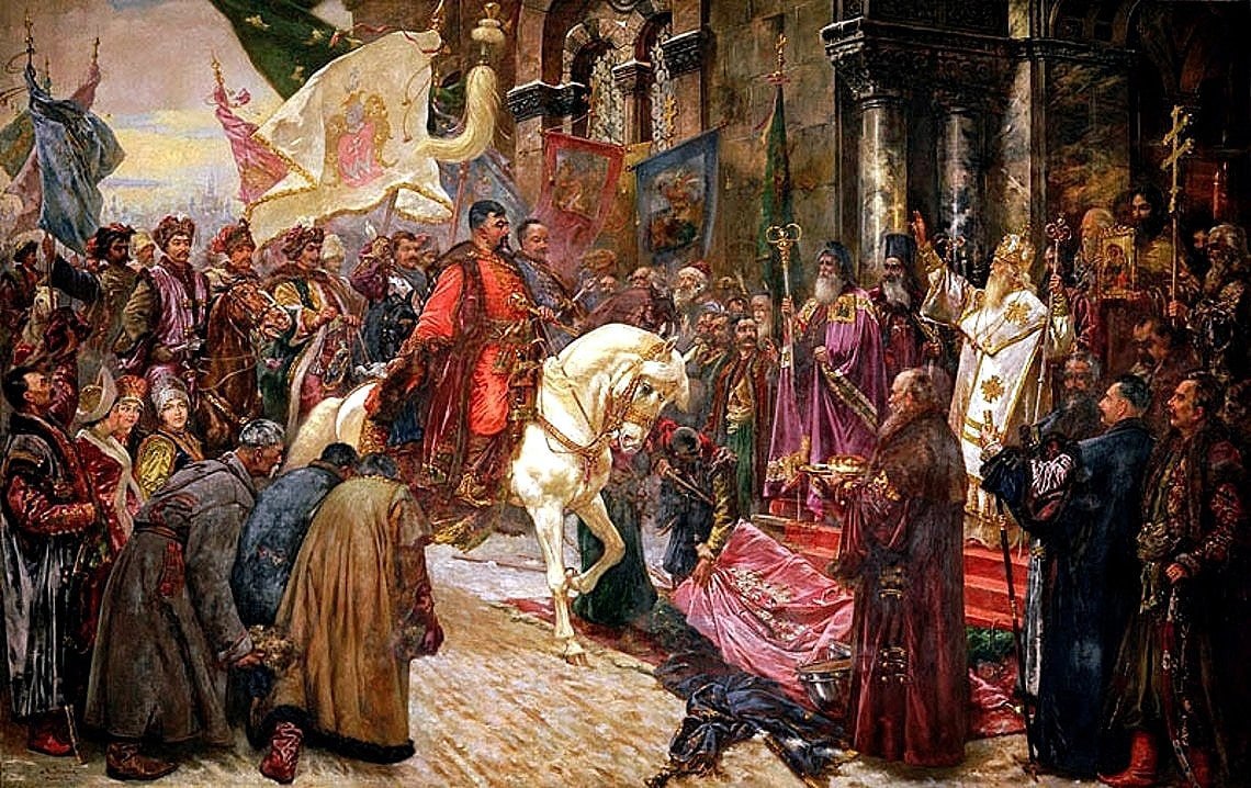 2 січня 1649 року гетьман Війська Запорозького Богдан Хмельницький тріумфально вїхав до Києва