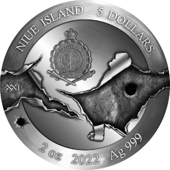 Тихоокеанська держава випустила пам’ятну монету Воїн Азовсталі