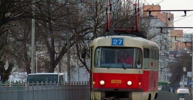 Рух трамваїв 27, 28 буде припинений з 10:00 до 15:00 25 та 26 січня