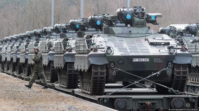 В ФРГ начинается обучение украинских военных работе с БМП Marder
