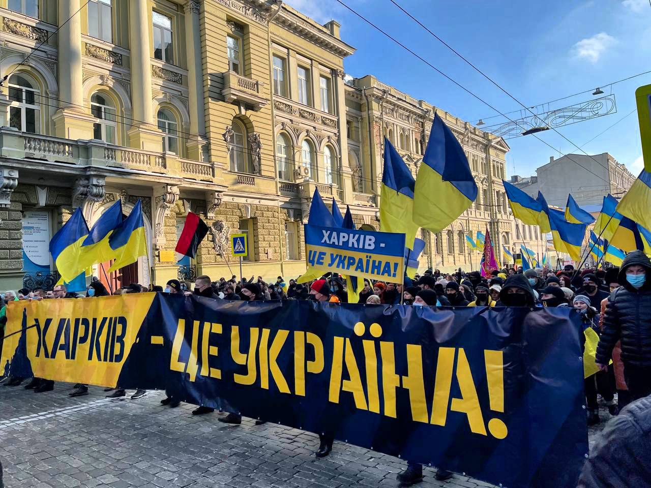 Хода рік тому - Харків це українське місто і воно готове чинити опір