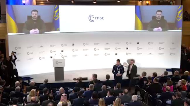 Владимир Зеленский обратился к участникам Мюнхенской конференции безопасности