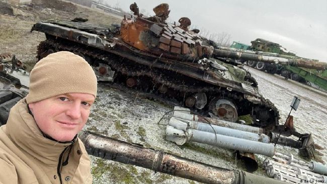 У посольства РФ в Берлине установят подбитый российский танк