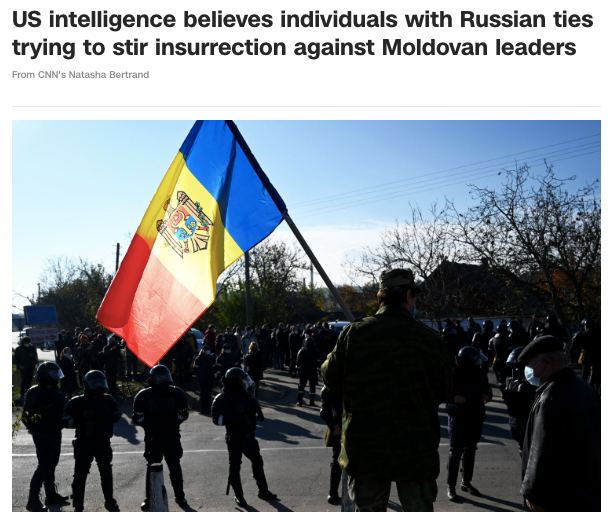 США имеют разведданные о причастности России к намерениям свергнуть власть в Молдове, - СМИ