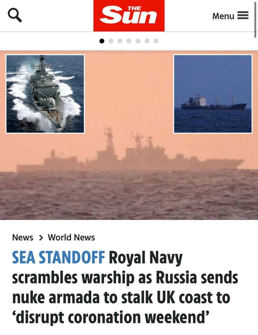 Ядерная армада России приблизилась к Великобритании, – The Sun