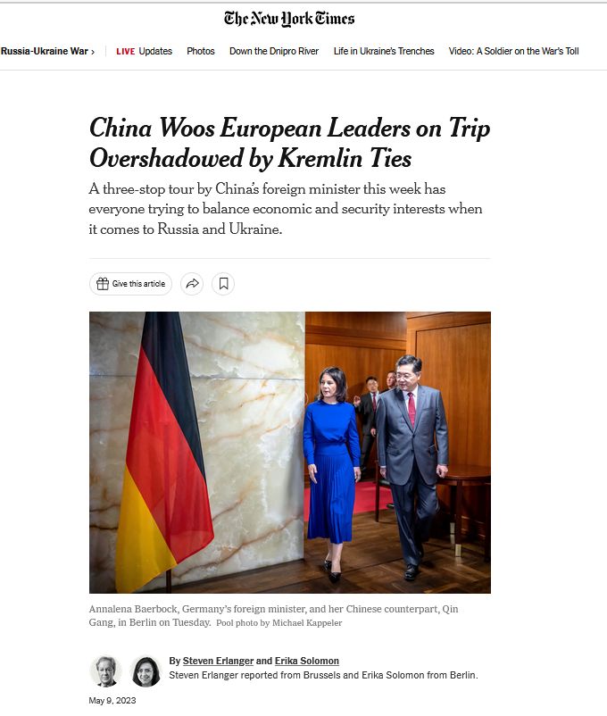 Китай приглашает европейских лидеров в поездку, омраченную связями с Кремлем
