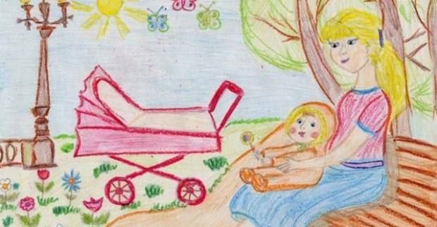 Виставка дитячих малюнків «Мама очима дітей» відбудеться 13-14 травня у місті Харкові, ТРЦ «Нікольський»
