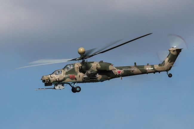 В Крыму разбился вертолет оккупантов