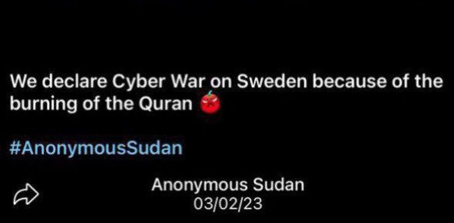 російська хакерська група атакує Швецію під виглядом ісламістів.