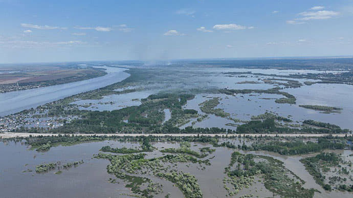 Руйнування Каховської ГЕС: екологічні збитки попередньо сягають 55 млрд гривень