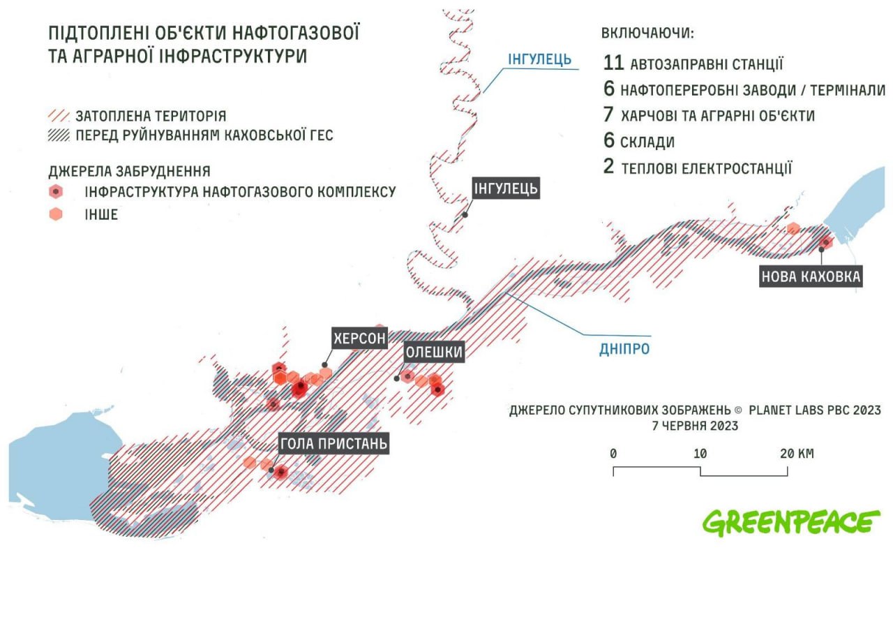 Greenpeace опублікували свій звіт по катастрофі в Україні