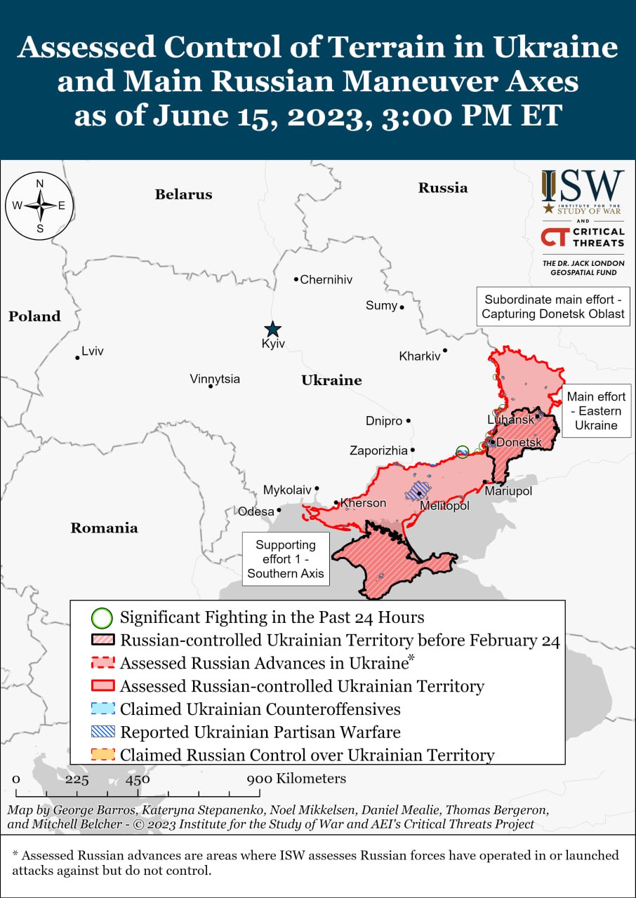 ISW: ВСУ добились успехов в продолжении контрнаступательных операций на ряде направлений