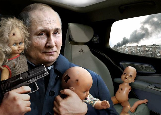 Военный преступник и президент рф владимир путин назвал депортацию украинских детей легальной
