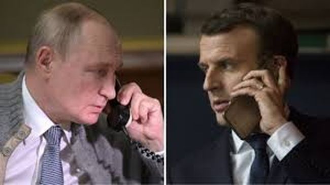 Макрон больше не хочет звонить Путину