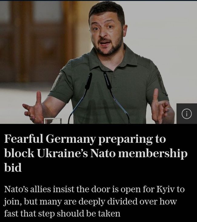 Німеччина не хоче України в НАТО