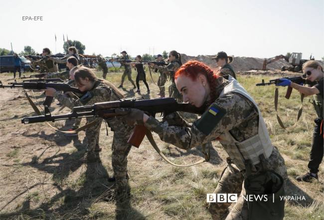 У Києві протестували жіночу польову військову форму, яку представило Міноборони